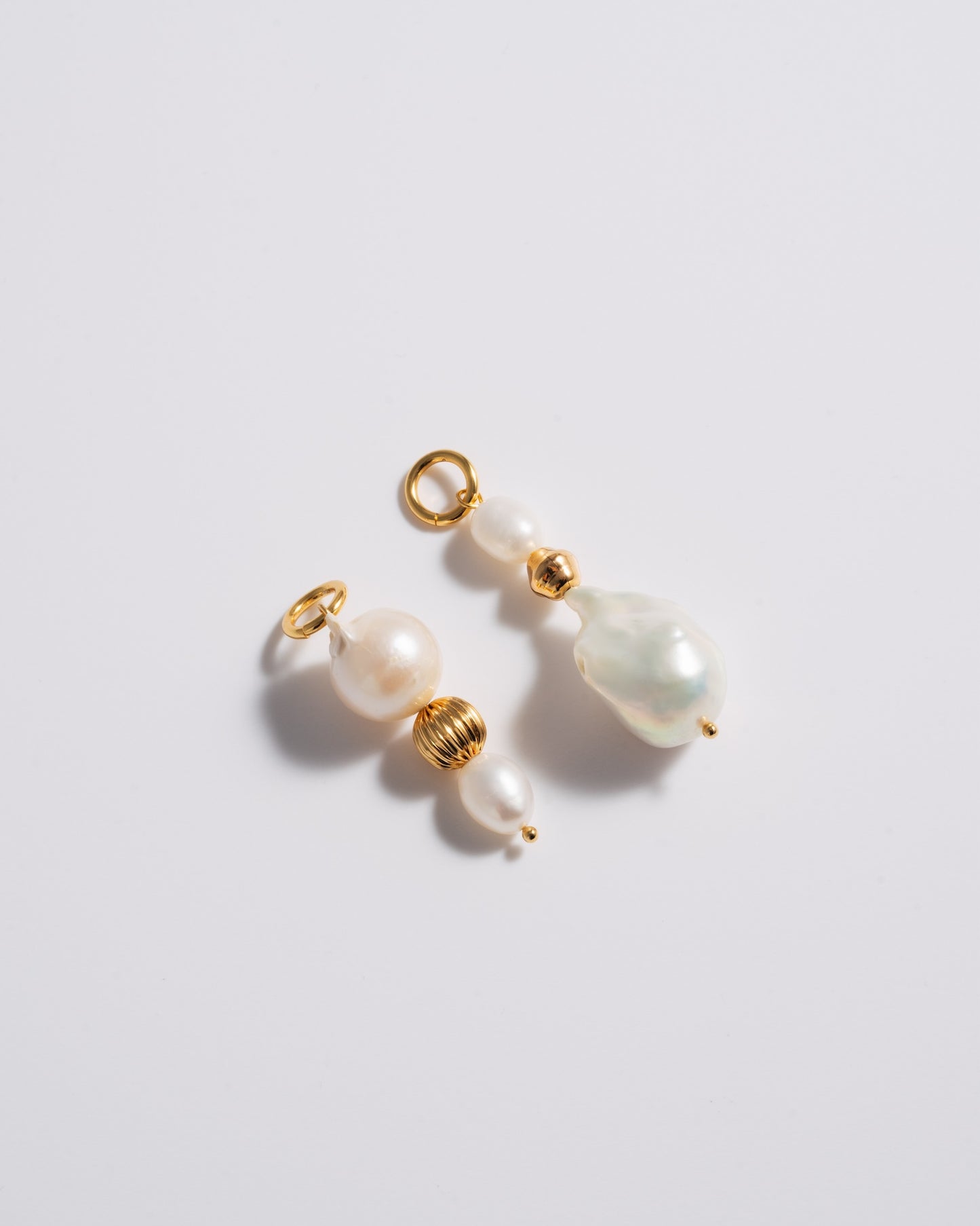 Golden Pearl Charms