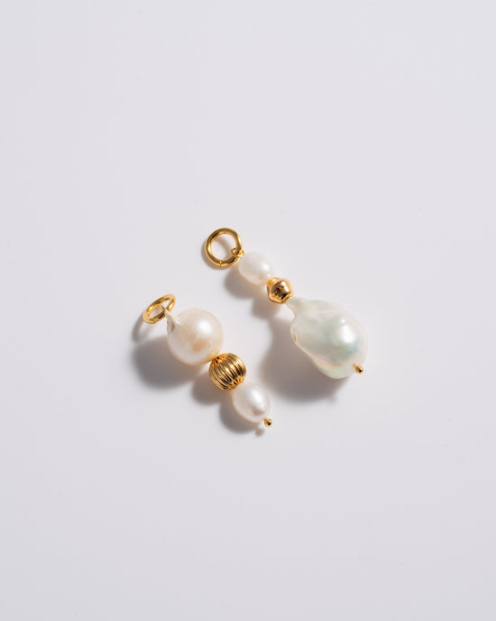 Golden Pearl Charms