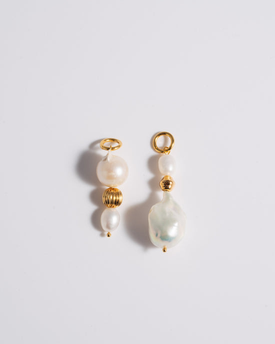 Golden Pearl Charms