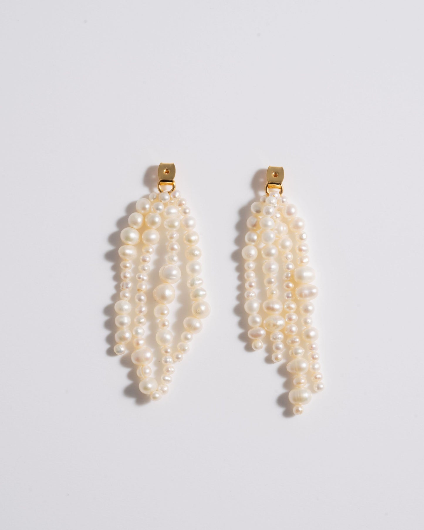 Pearl Tassel Ear Jacket