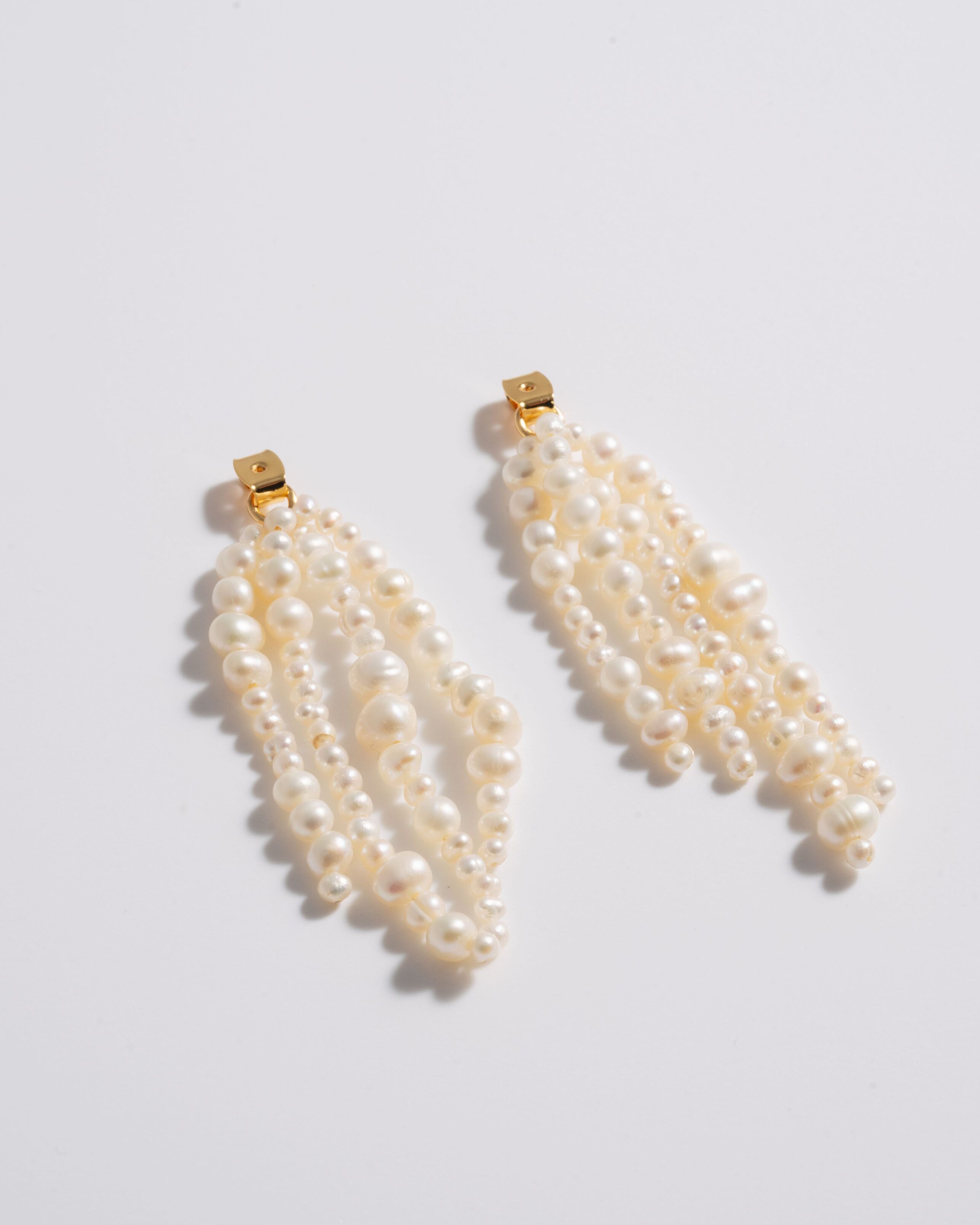 Pearl Tassel Ear Jacket