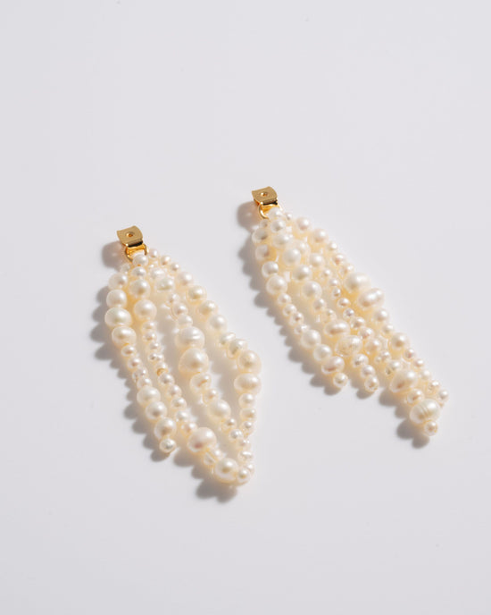Pearl Tassel Ear Jacket