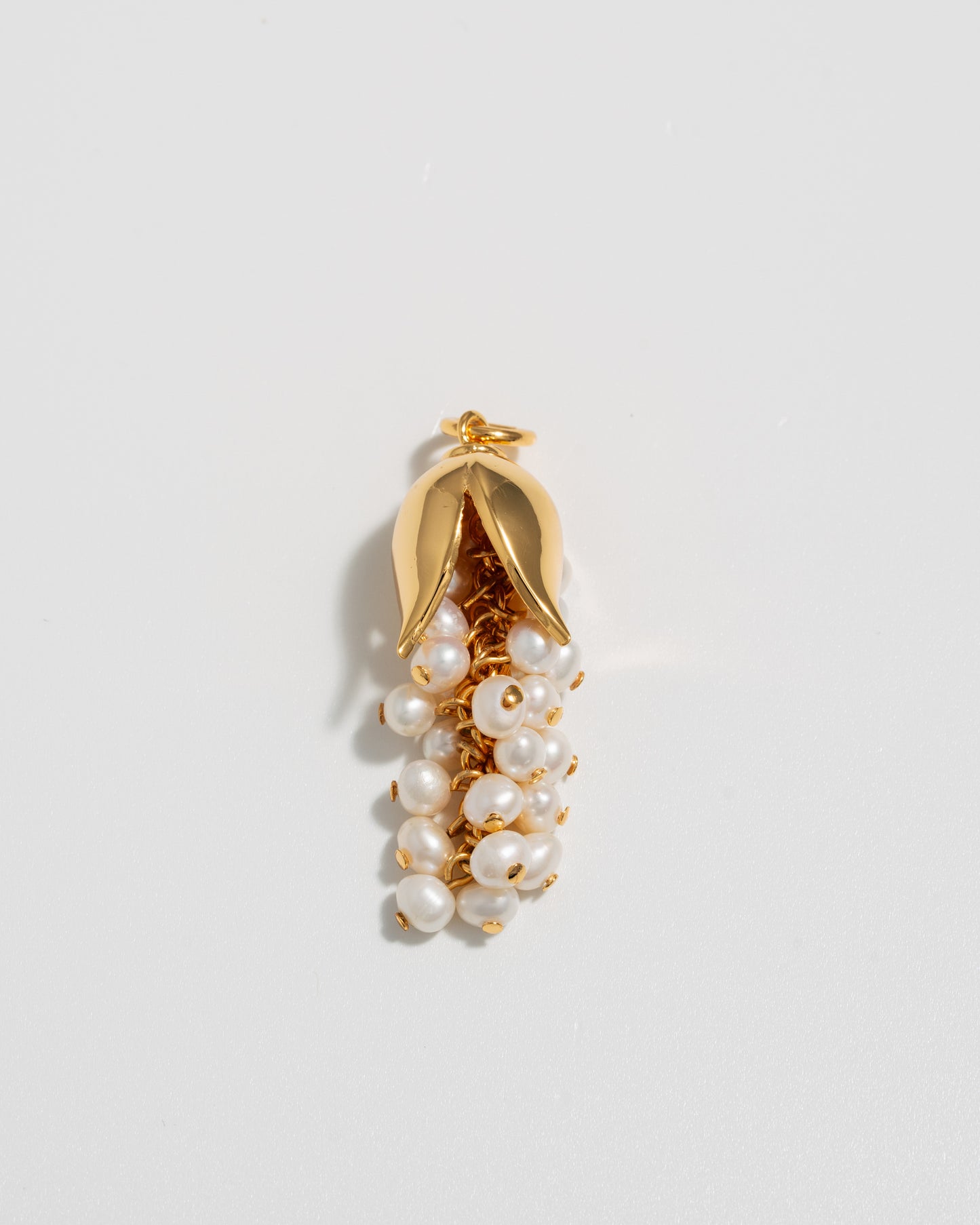 Lily of the Valley Single Charm - Gold