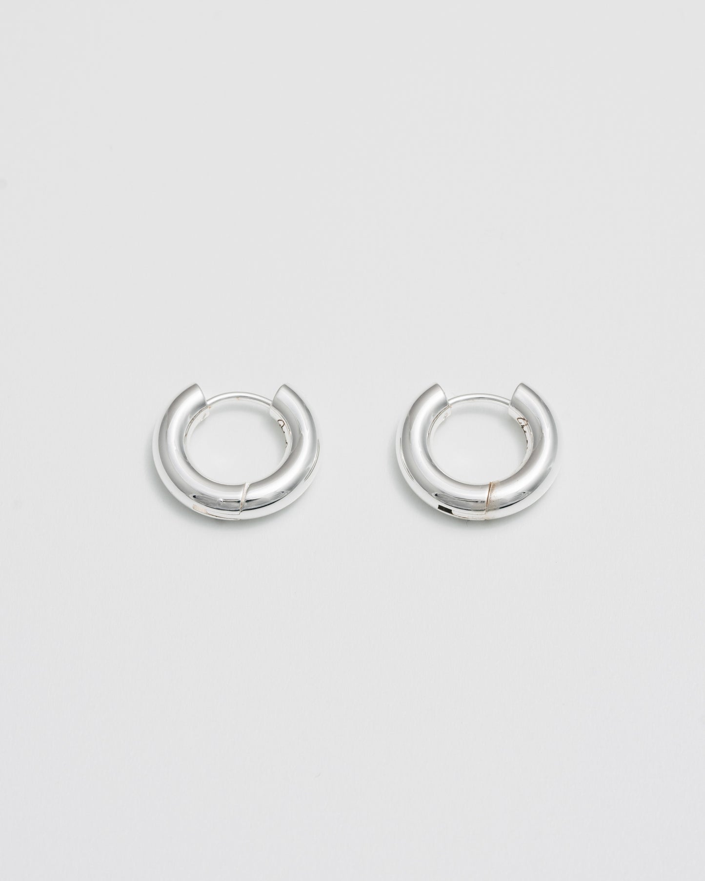 Vera hoops - Silver