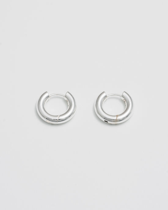 Vera hoops - Silver