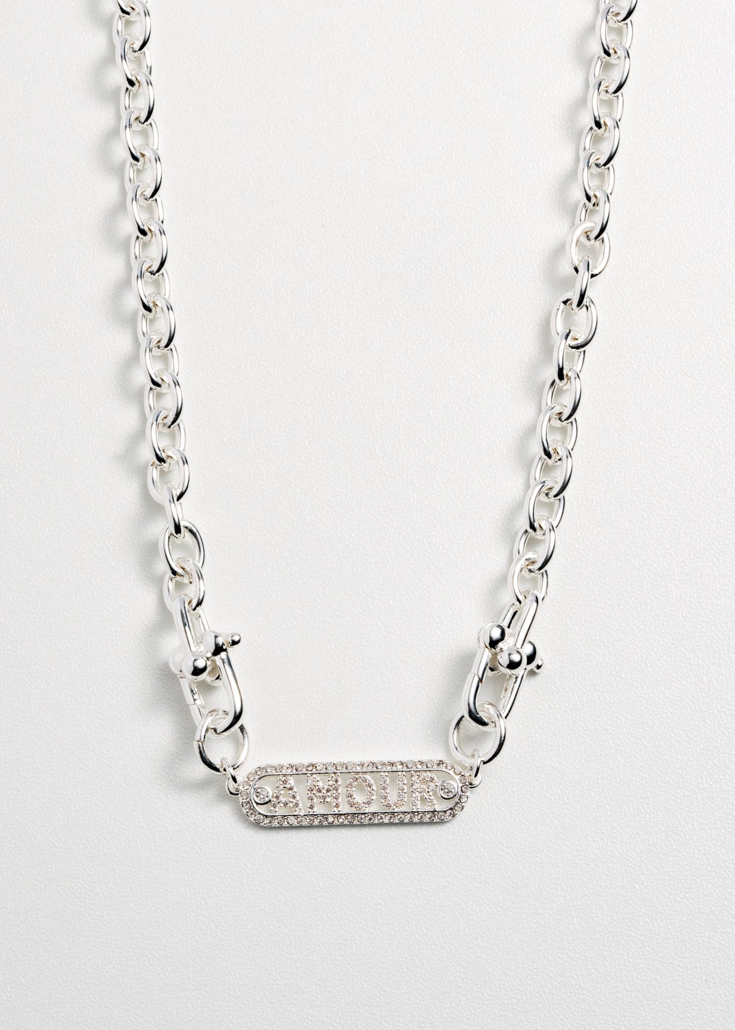 Amour Necklace - Silver