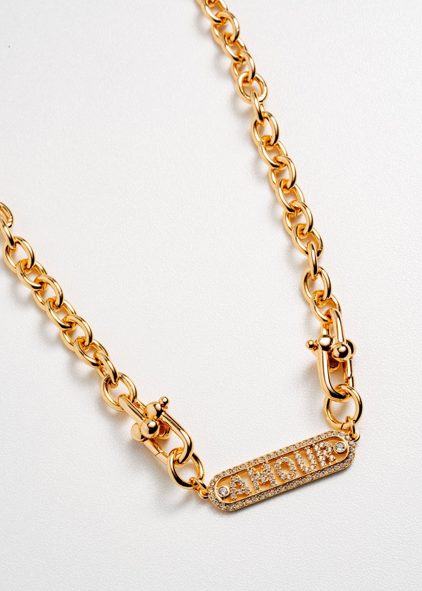 Amour Necklace - Gold