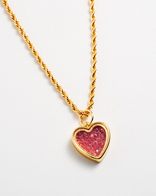 Load image into Gallery viewer, Heart To Heart Single Charm - Pink
