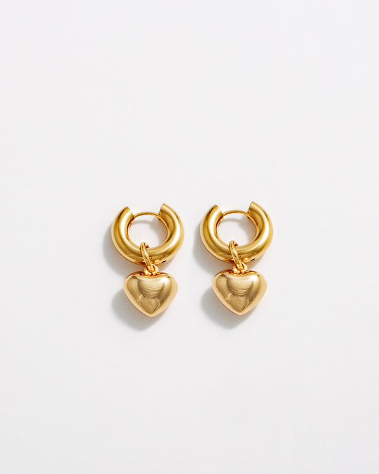 Heartbreaker Earrings - Gold
