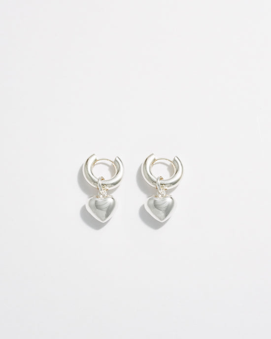 Heartbreaker Earrings - Silver