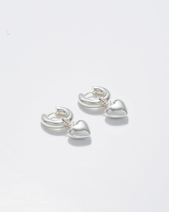 Heartbreaker Earrings - Silver