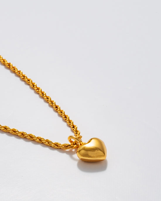 Mini Roped In Necklace - Gold