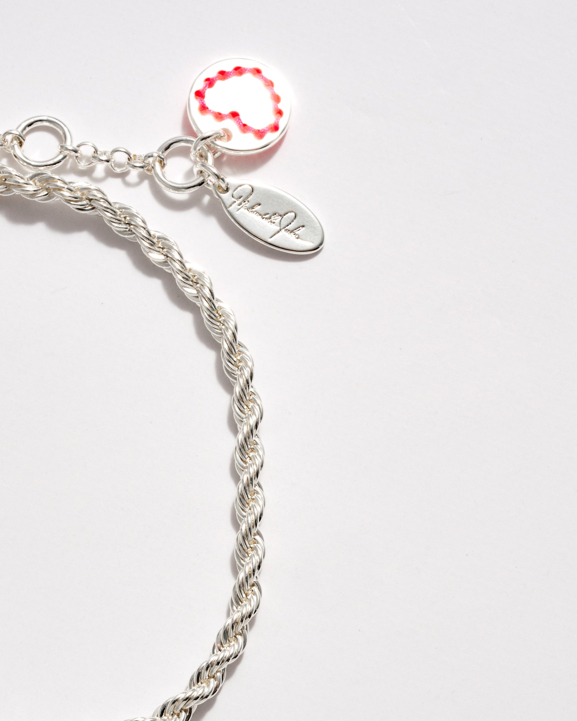 Mini Roped In Bracelet - Silver
