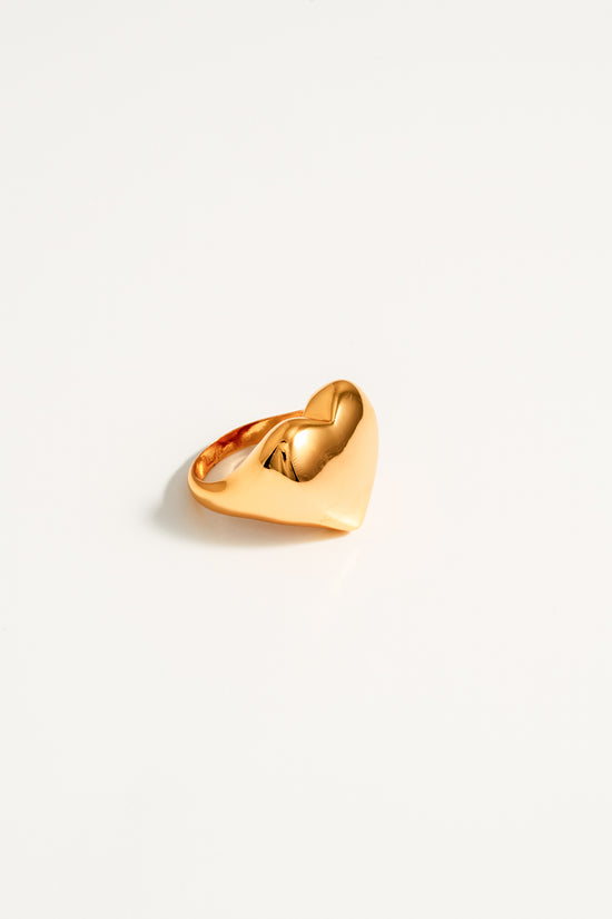 Heart on my Sleeve Ring - Gold