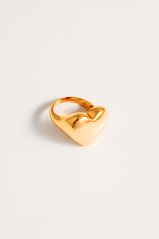 Heart on my Sleeve Ring - Gold