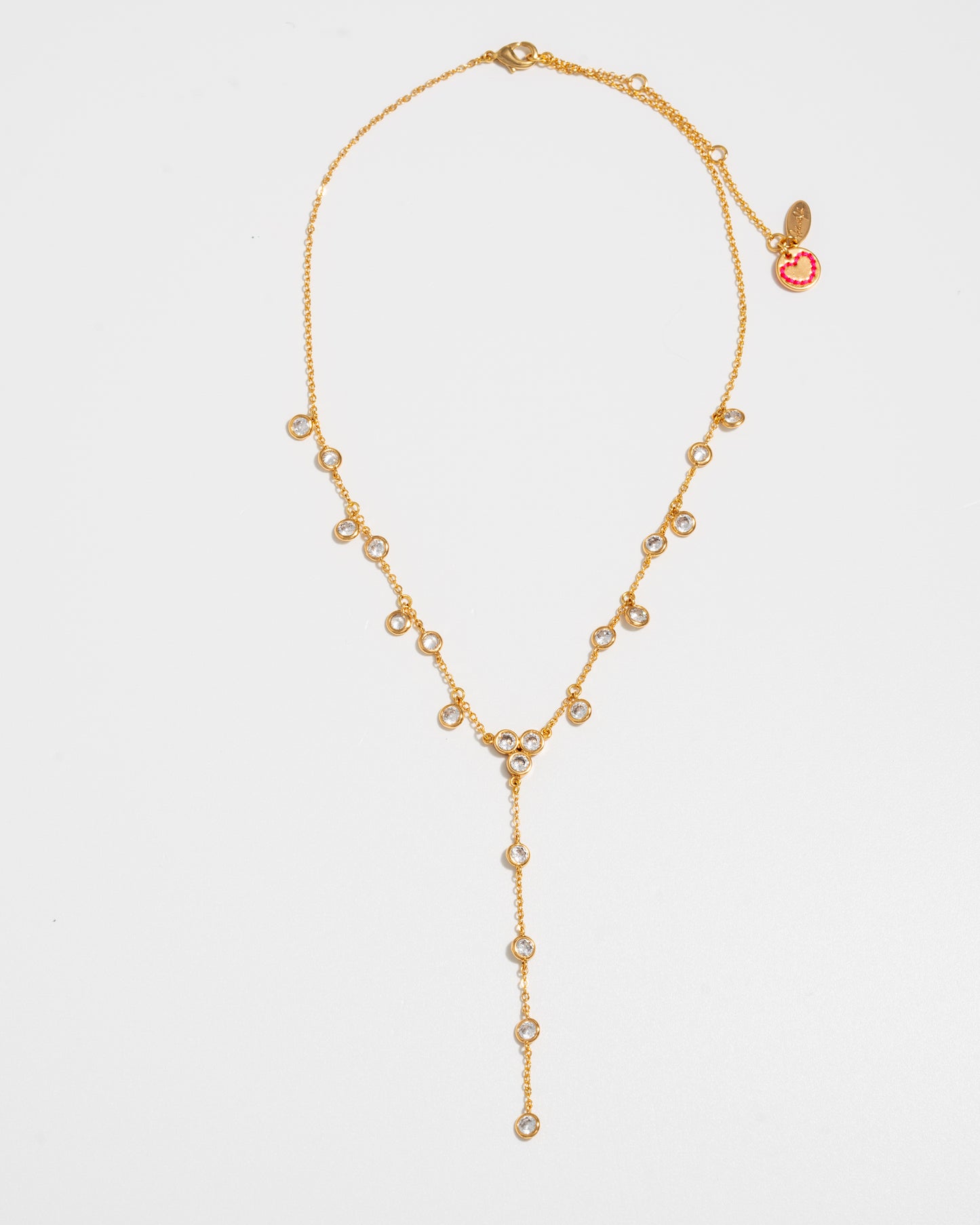 Dew Drop Lariat Necklace