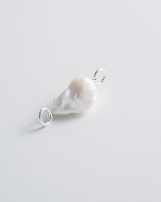 Double Sided Baroque Charm - Silver