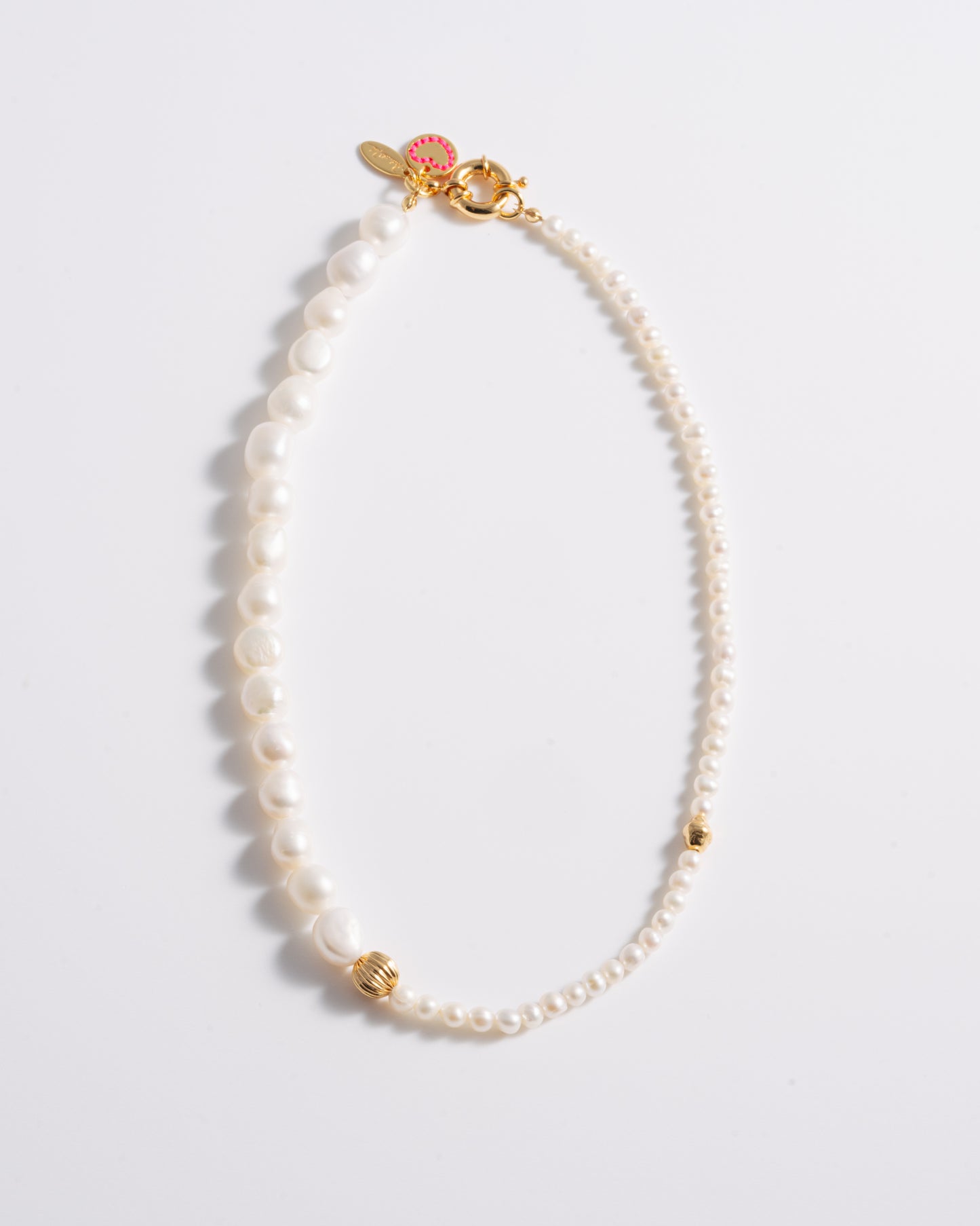 Golden Pearl Necklace
