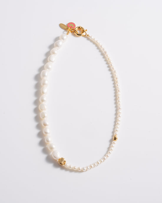 Golden Pearl Necklace