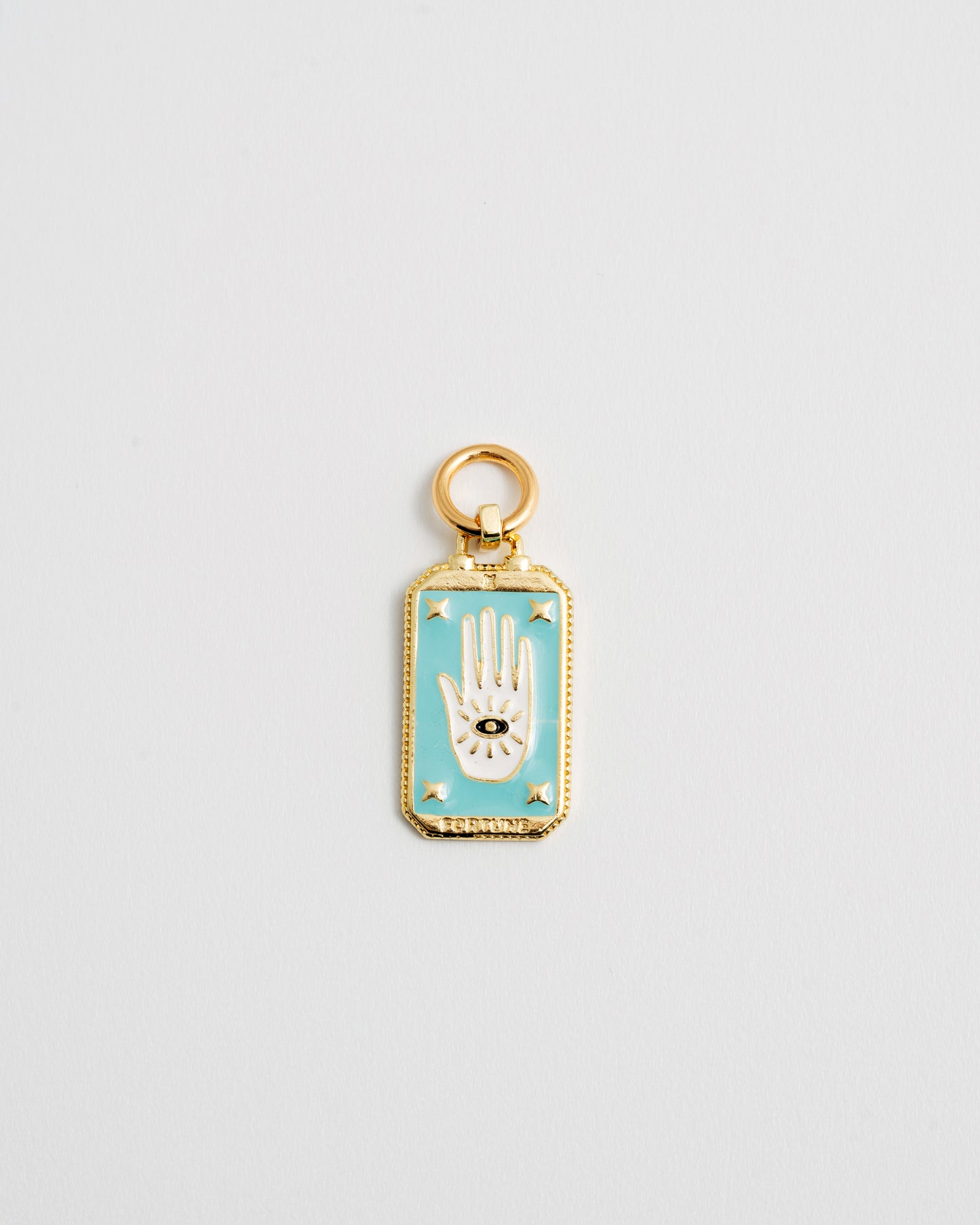 Turquoise Hamsa Charm
