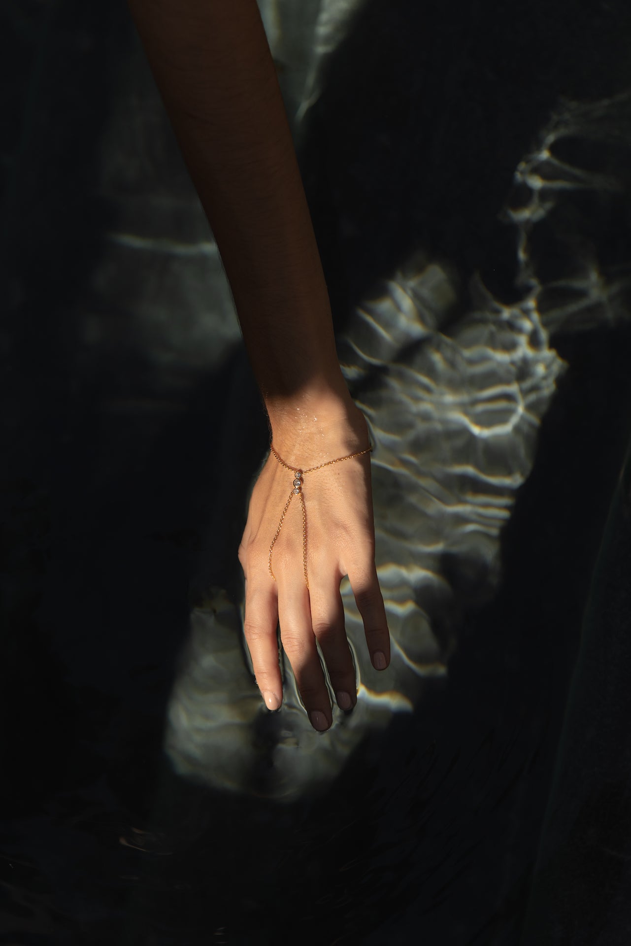 Hand Chain - Gold