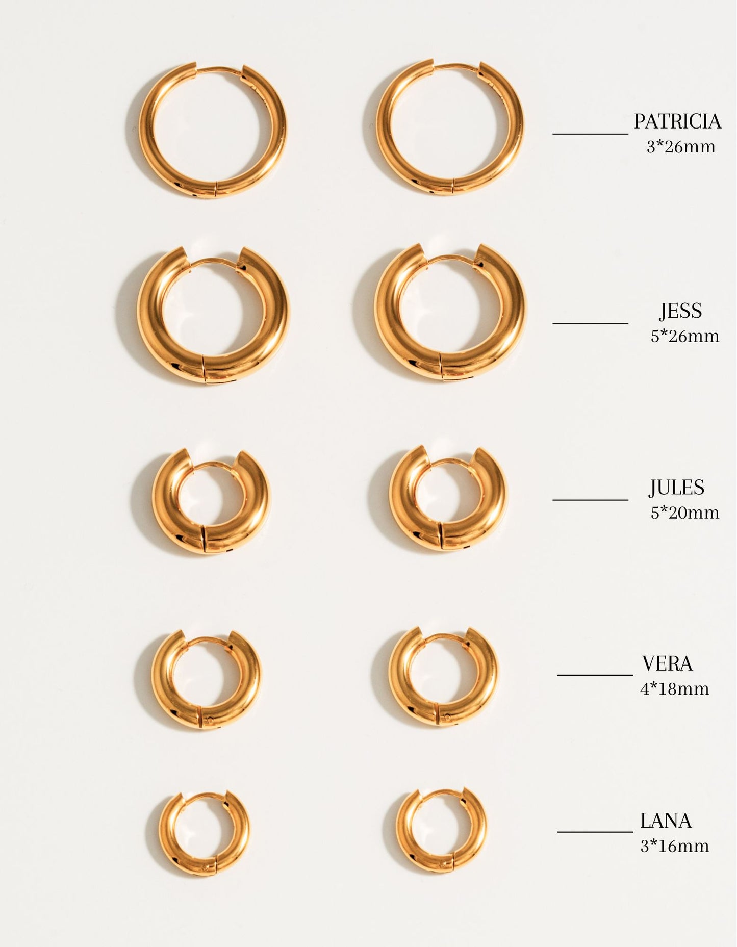 Jess Hoop- Gold
