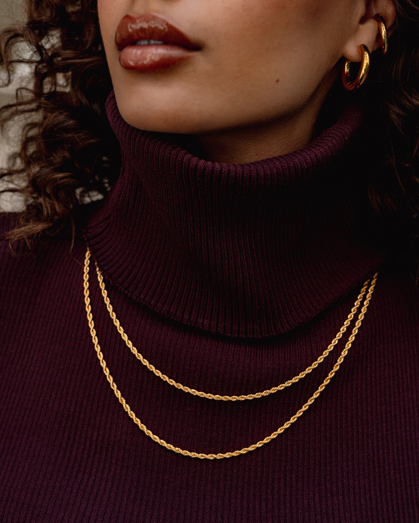 Mini collier long - or