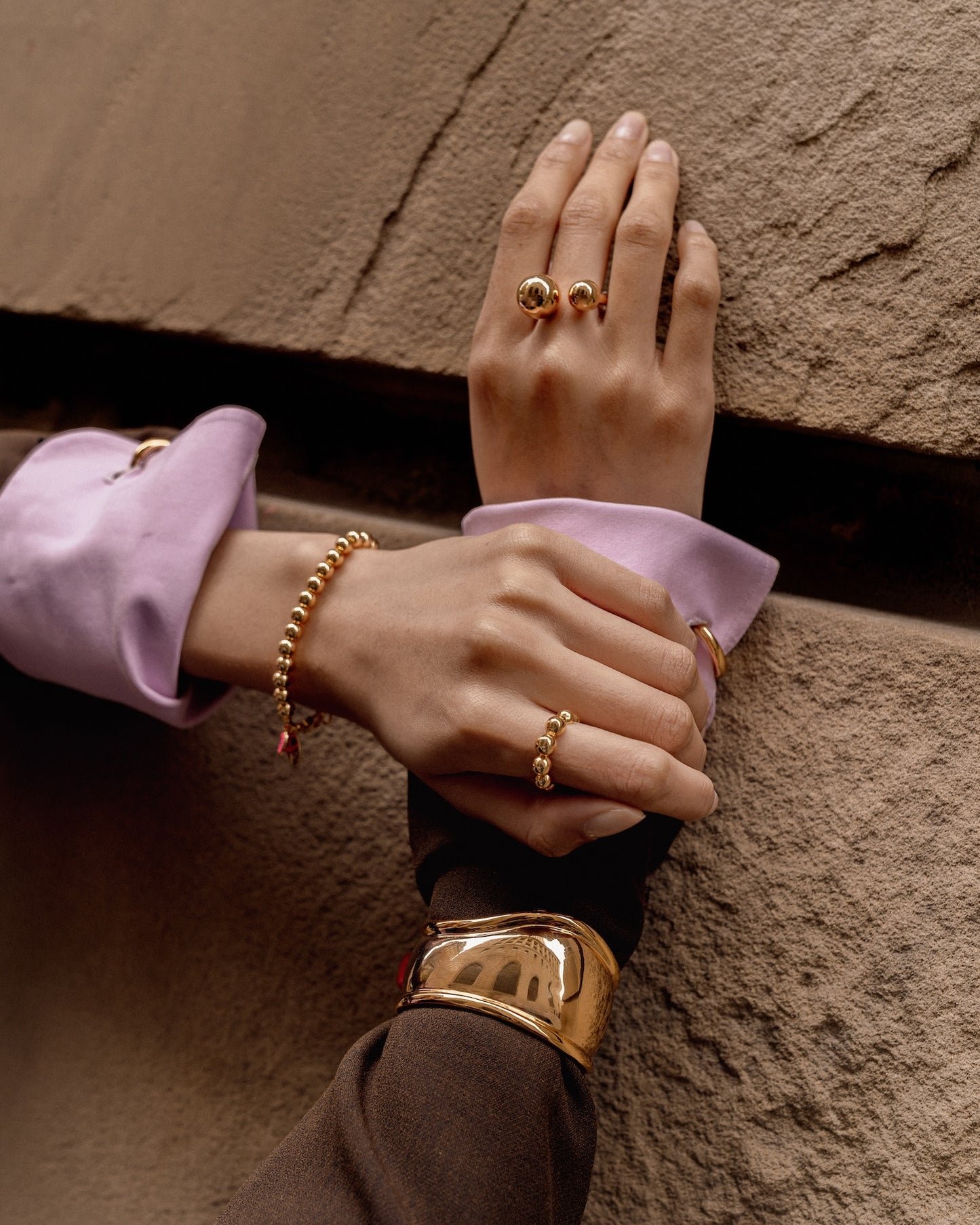 Mini-bracelet AU - Or