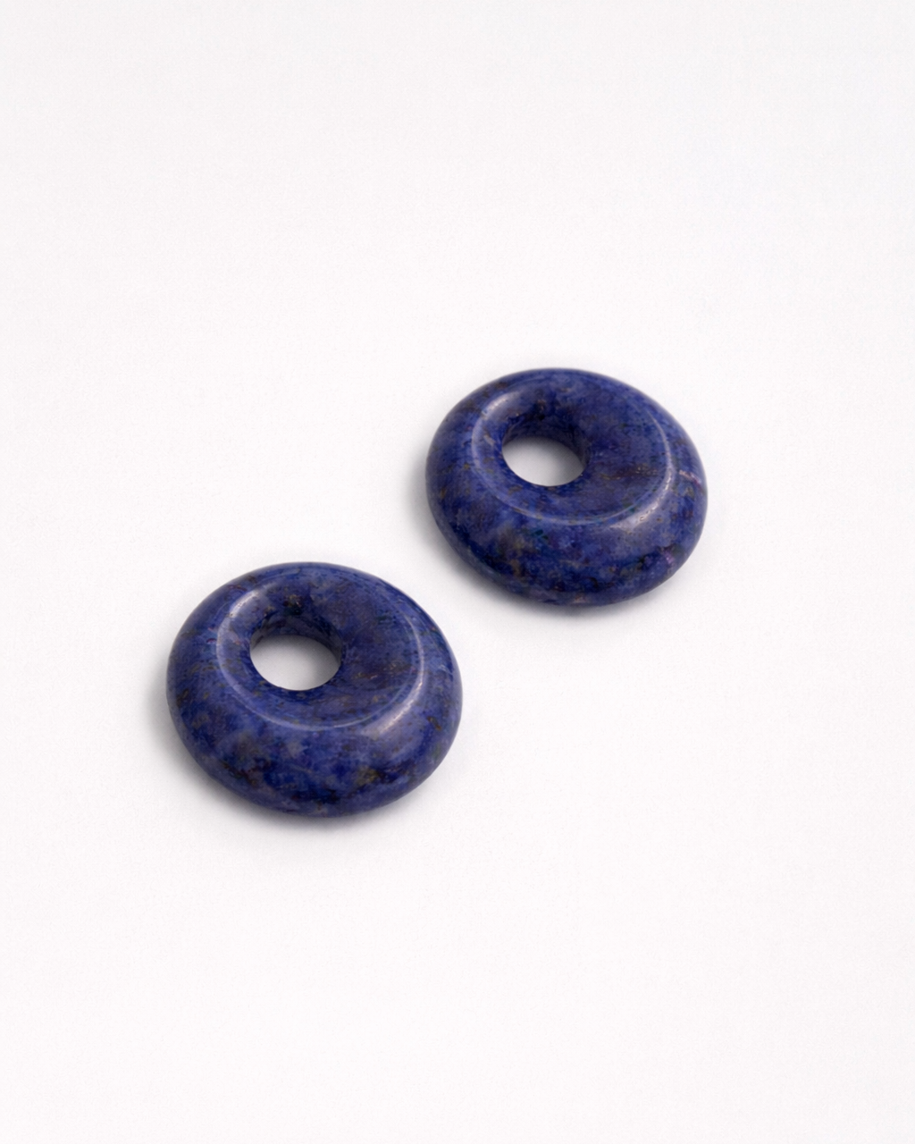 Lapis Lazuli Doughnut Charms