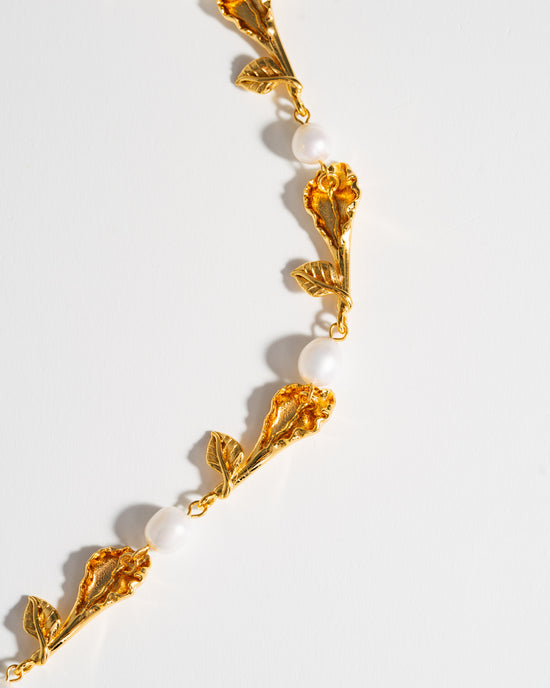 Collier de muguet - or
