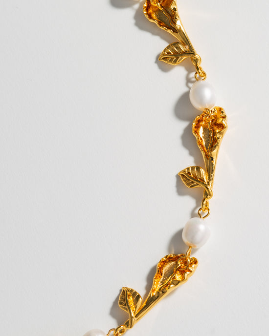 Collier de muguet - or