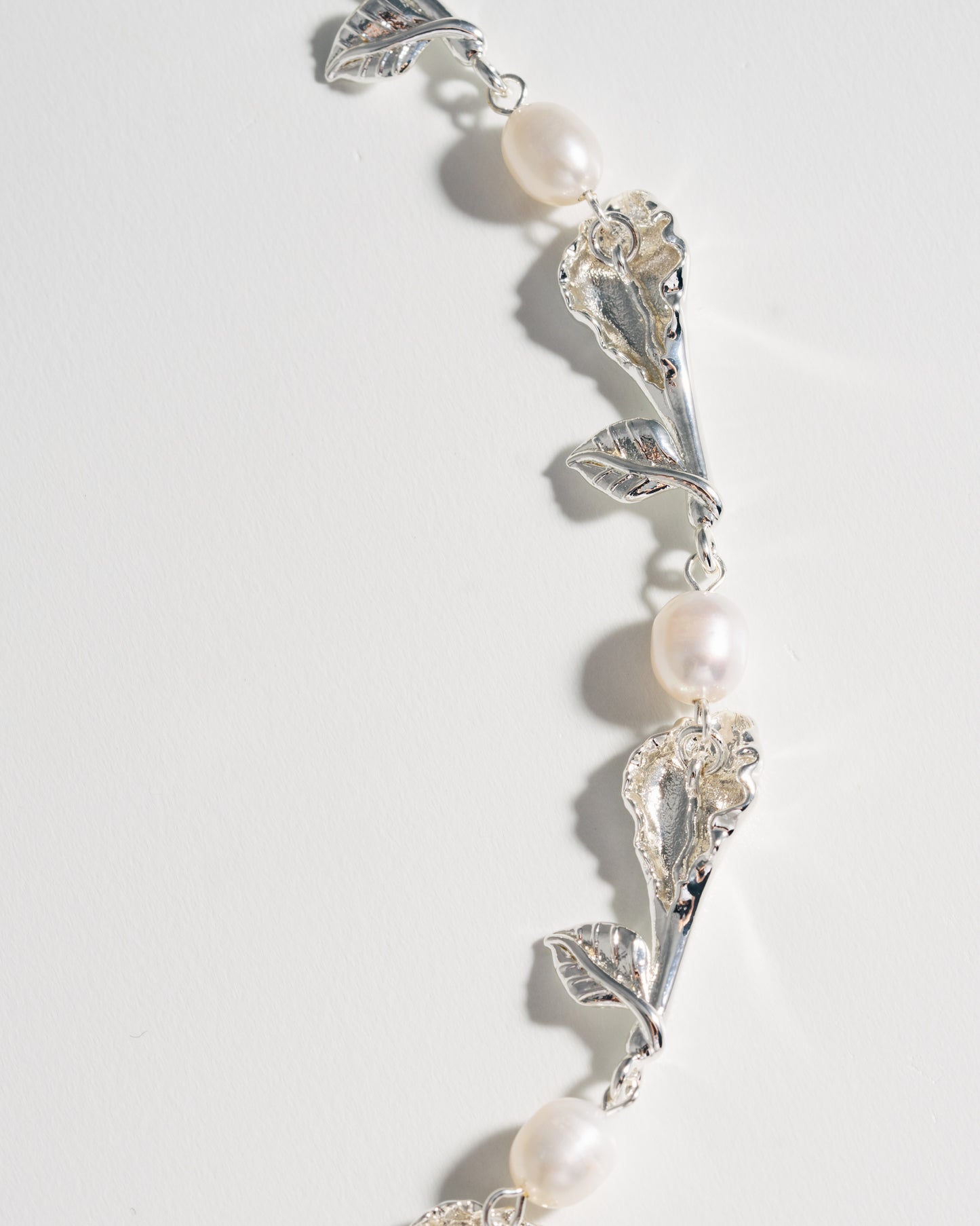 Collier de muguet - argent