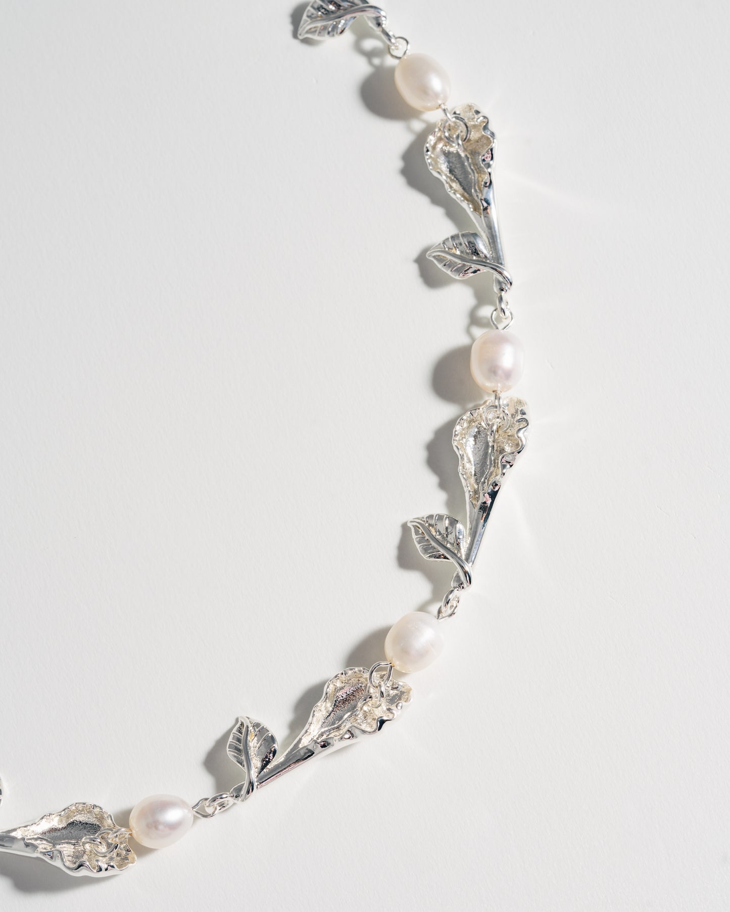 Collier de muguet - argent