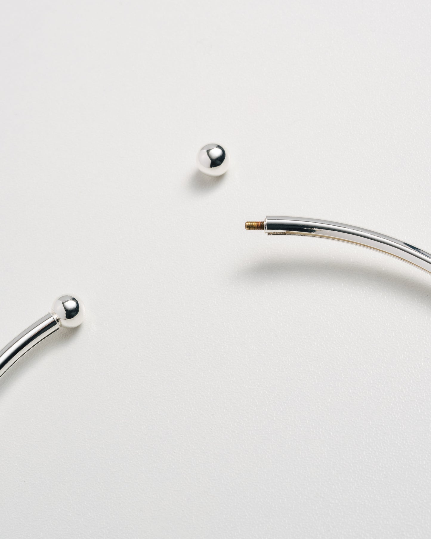 Lily Bracelet Screw In Ball - Silver