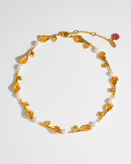 Collier de muguet - or