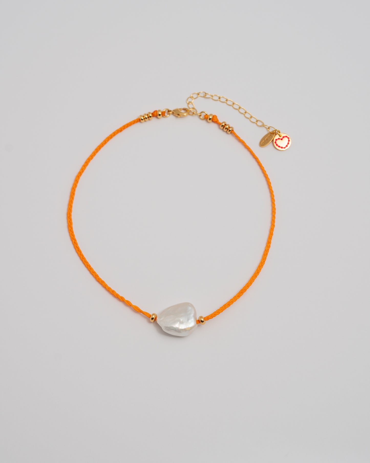 Tour de cou Mother of Pearl - Orange