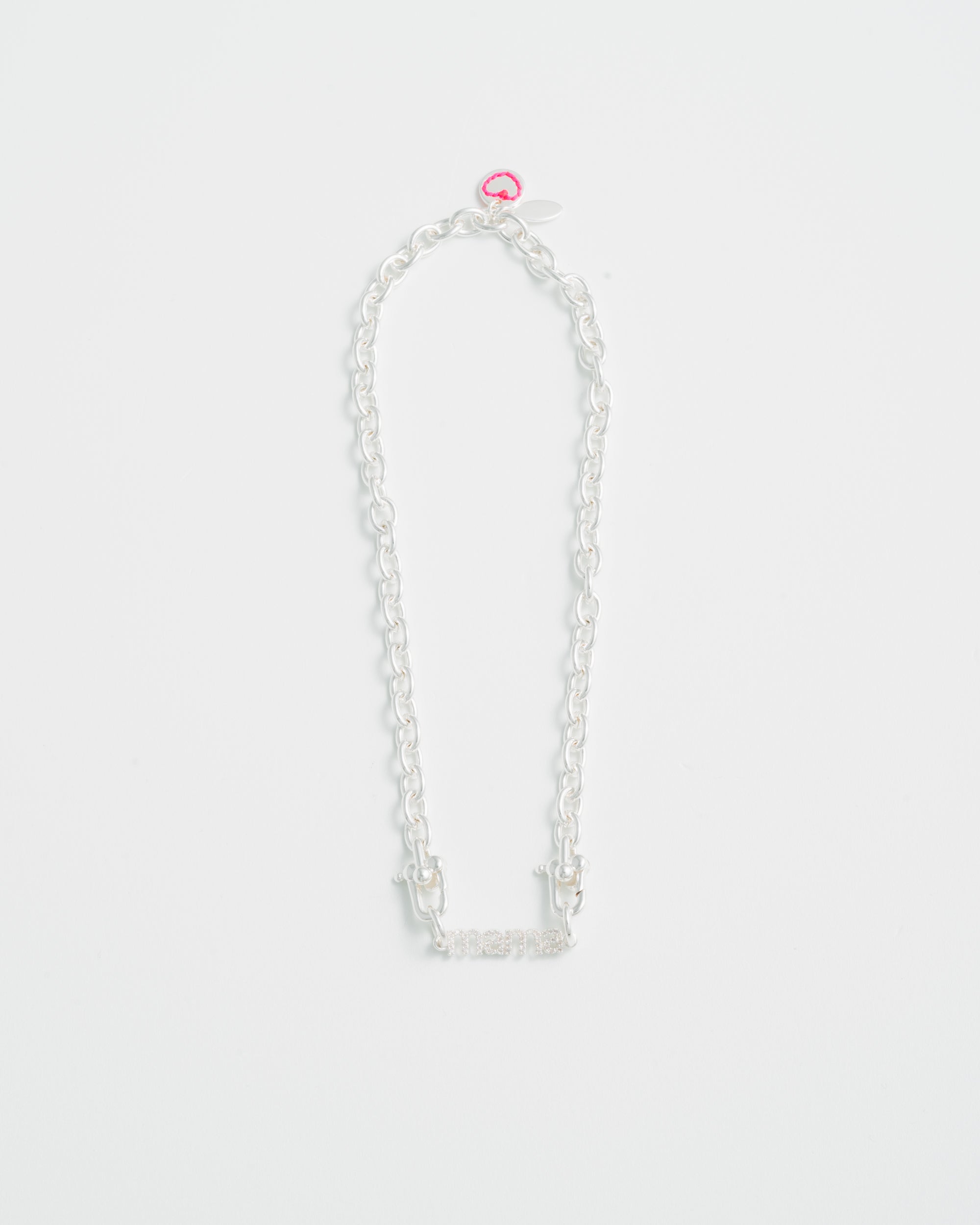 Cable Girl Necklace - Silver