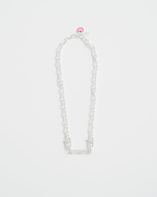 Load image into Gallery viewer, Cable Girl Necklace - Silver

