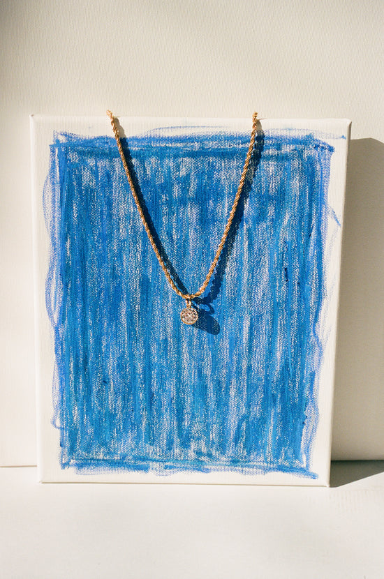 Crystal Clear Charm - Gold