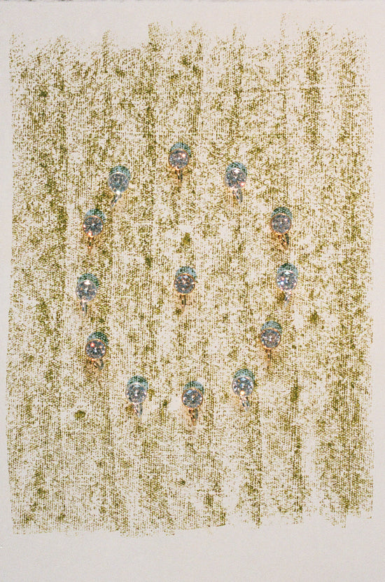 Crystal Clear Charm - Gold