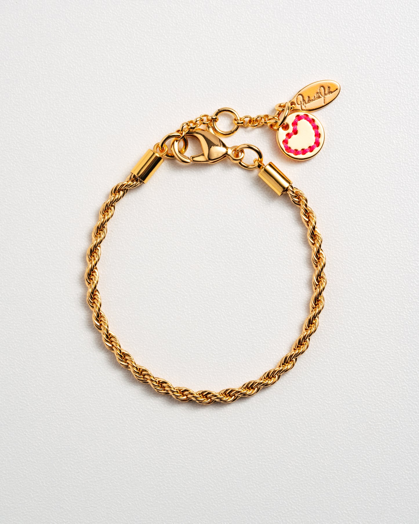 Mini-bracelet à anneaux - Or