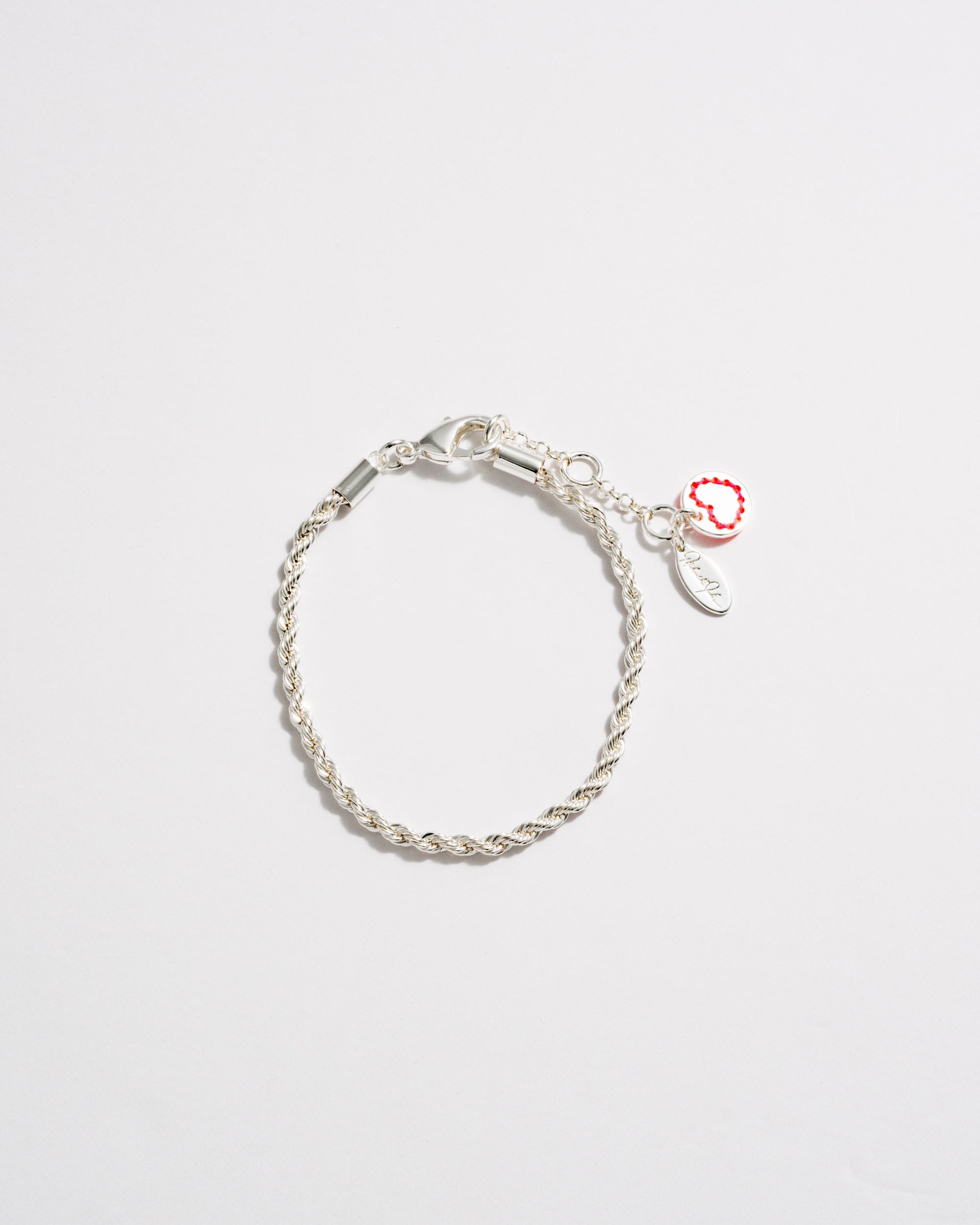 Mini Roped In Bracelet - Silver