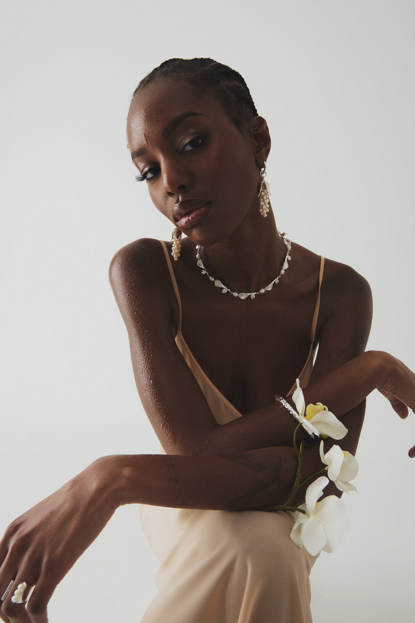 Collier de muguet - argent