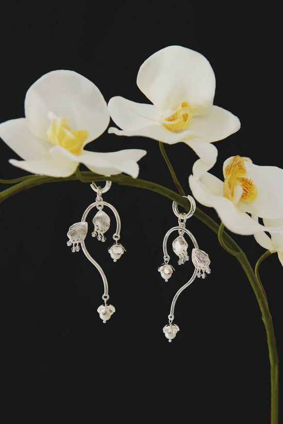 Boucles d'oreilles Neroli - Argent