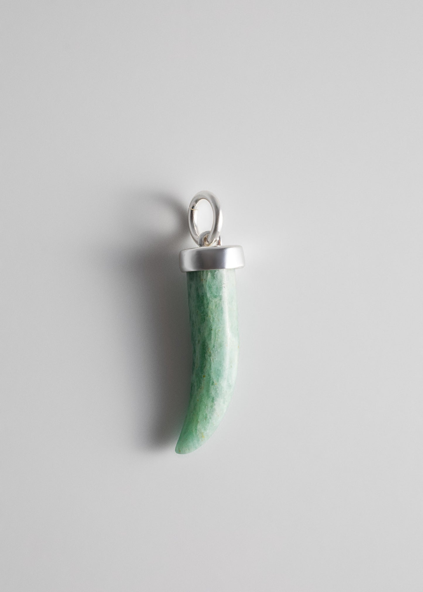 Aura Horn Charm - Silver