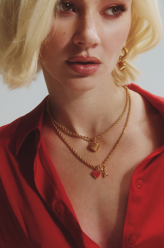 Mini collier Roped In - Or