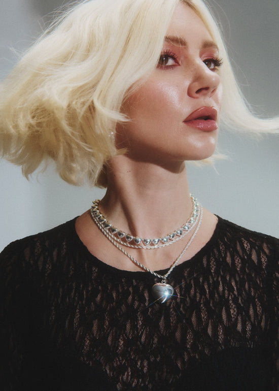Collier Mini Roped In - Argent
