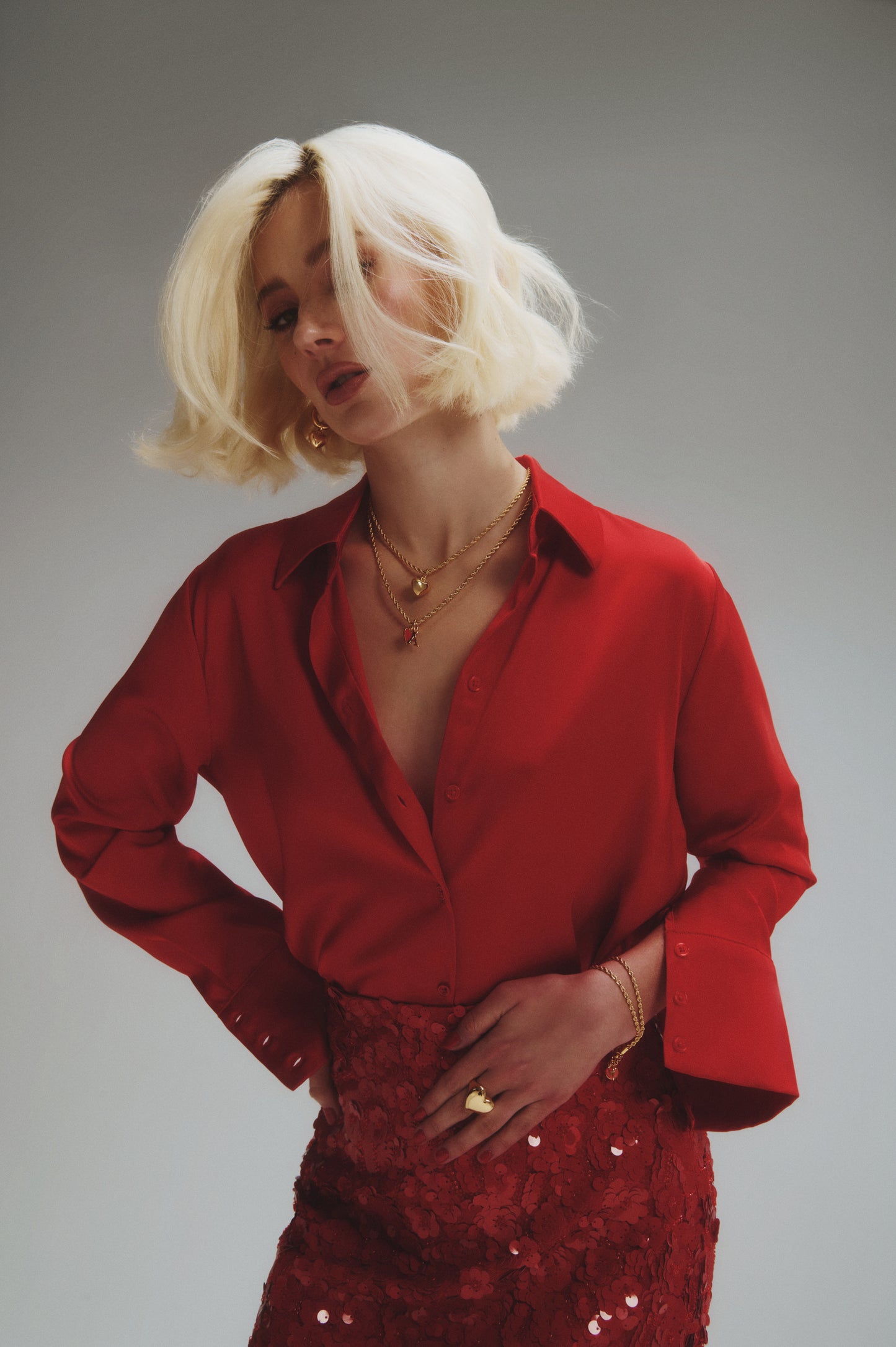 Mini collier Roped In - Or