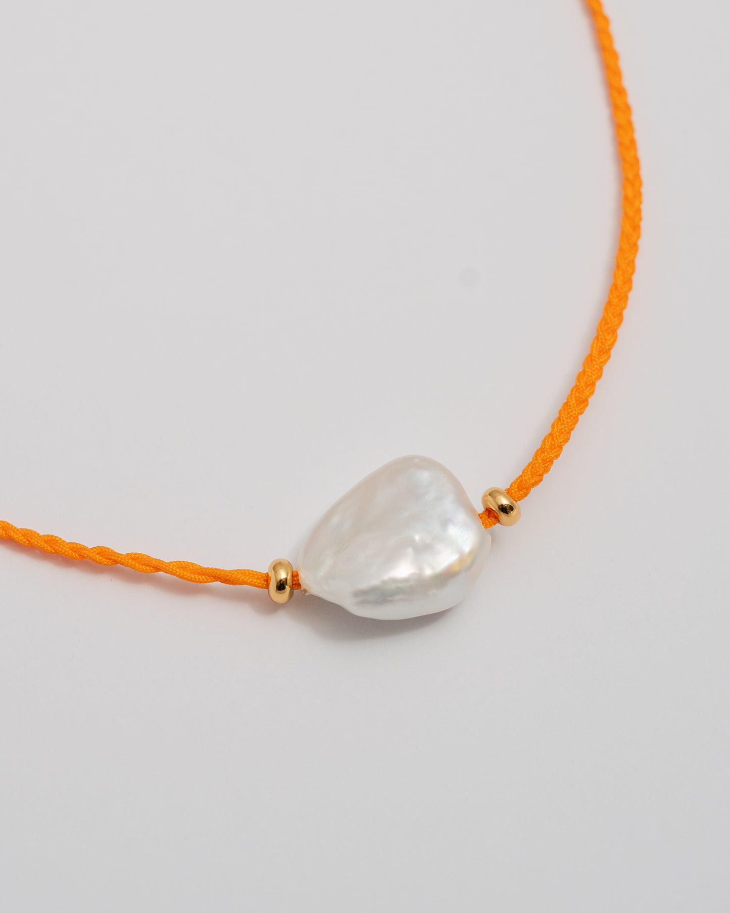 Tour de cou Mother of Pearl - Orange