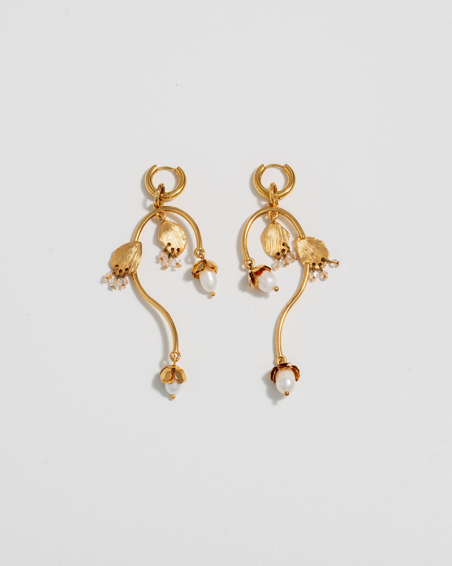 Boucles d'oreilles Neroli - or